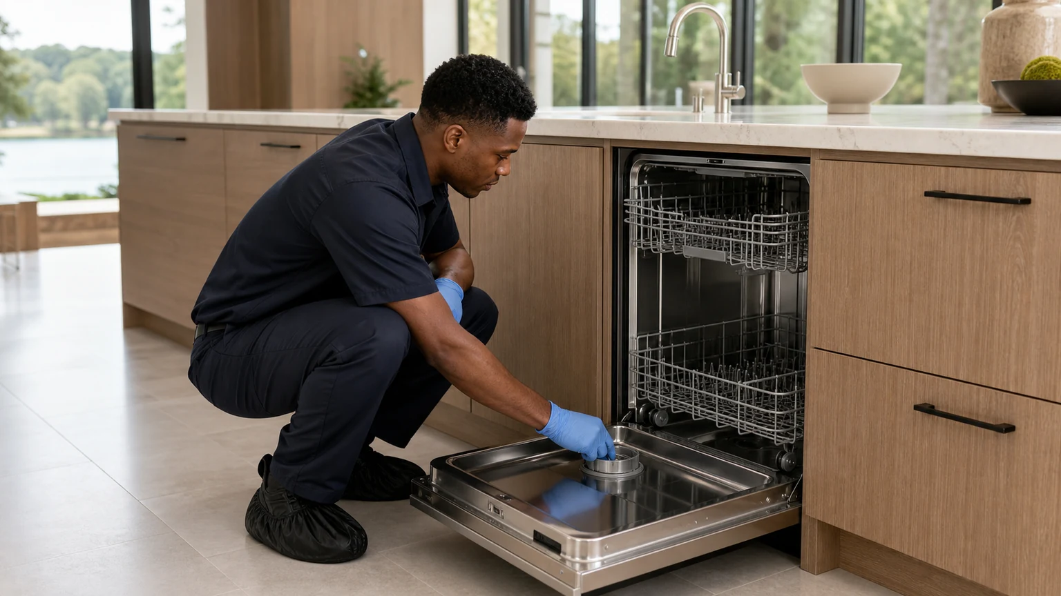 Undercounter ice maker diagnostic visit in Peachtree City